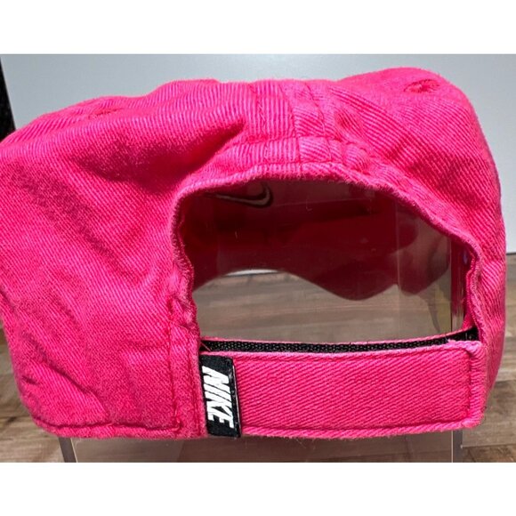 Nike Hot Pink Adjustable Cotton Baseball Cap Infant - Picture 3 of 4